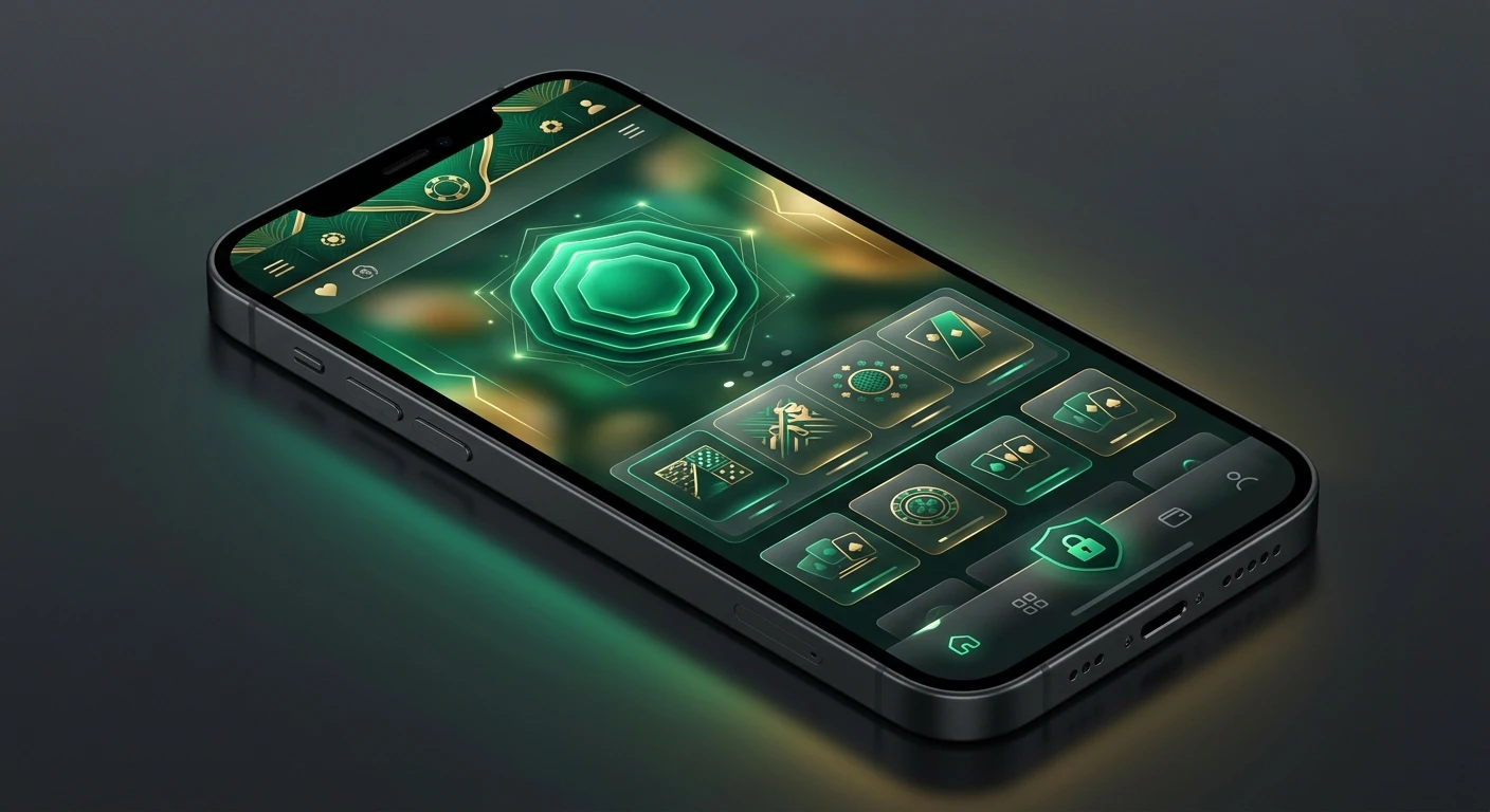 Luckster mobile browser interface